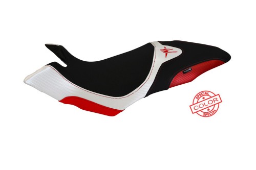 Funda de asiento compatible con MV Agusta Dragster 800 (14-18) modelo Aosta special color