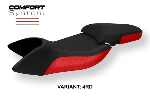 Housse de selle compatible Aprilia Mana 850 (07-16) modèle Praya 1 comfort system 2