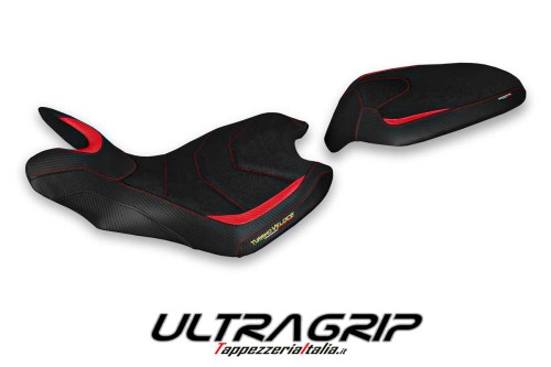 Housse de selle compatible MV Agusta Turismo Veloce (21-22) modèle Zuata ultragrip