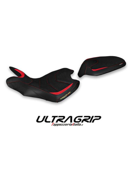 Funda de asiento compatible con MV Agusta Turismo Veloce (21-22) modelo Zuata ultragrip