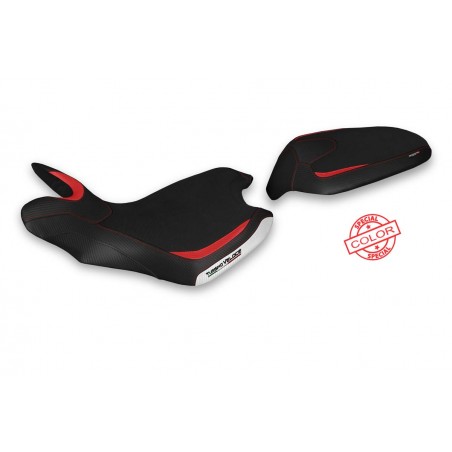 Funda de asiento compatible con MV Agusta Turismo Veloce (21-22) modelo Balti special color
