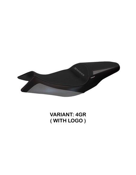 Housse de selle compatible Aprilia Shiver (10-20) modèle Asti 1