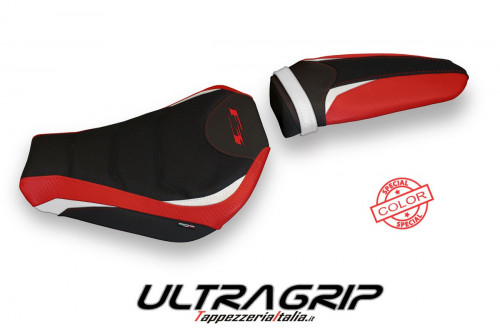 Housse de selle compatible MV Agusta F3 (12-22) modèle Savar special color ultragrip