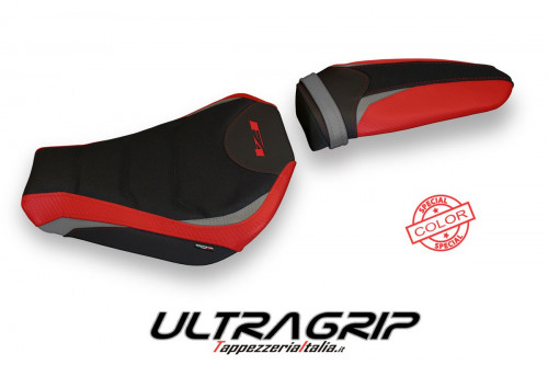 Funda de asiento compatible con MV Agusta F4 (10-20) modelo Saturnia special color ultragrip