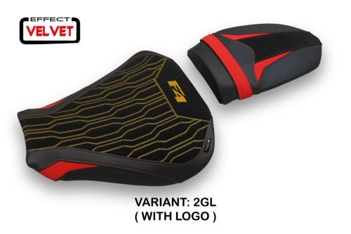 Sitzbezug kompatibel MV Agusta F4 (10-20) Modell Lendorf Velvet 2