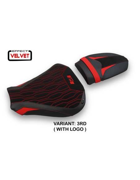 Funda de asiento compatible MV Agusta F4 (10-20) modelo Lendorf Velvet