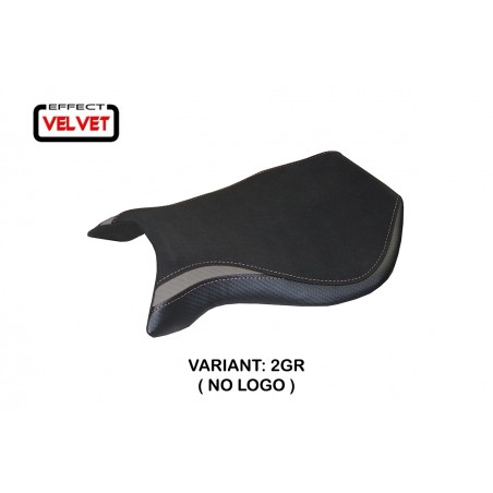 Funda de asiento compatible con MV Agusta F4 (99-09) modelo Laila Velvet