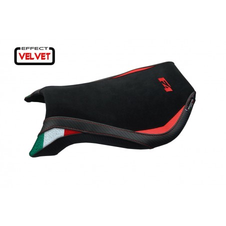 Funda de asiento compatible con MV Agusta F4 (99-09) modelo Natori Trico Velvet