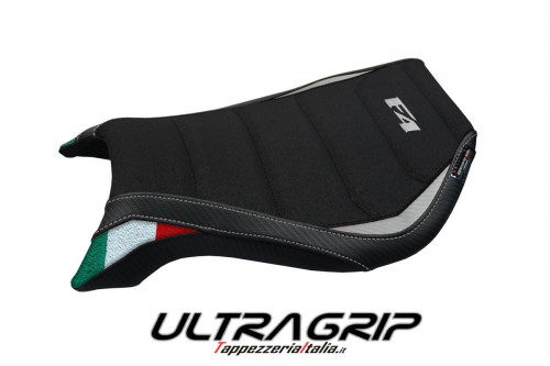 Funda de asiento compatible MV Agusta F4 - (99-09) modelo Yuza Trico Ultragrip